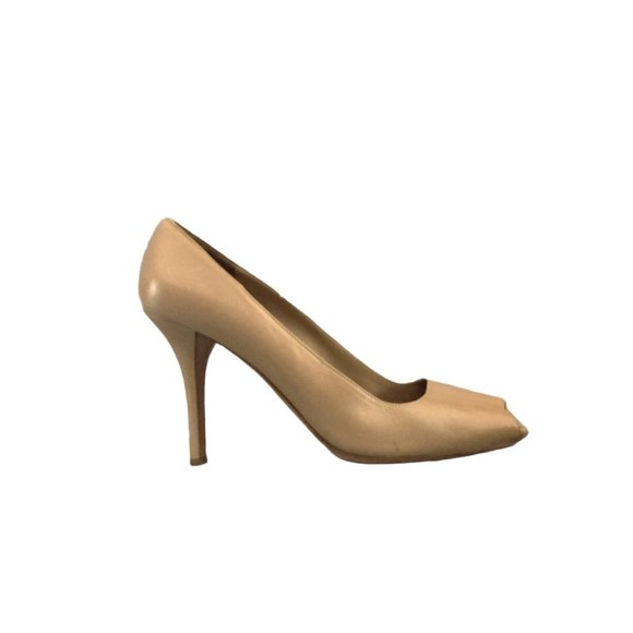 Prada Pee Toe Leather Pump - Picture 6 of 10